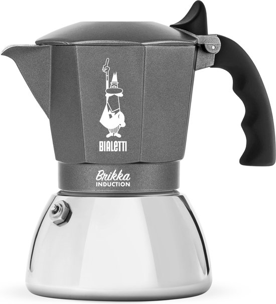 Bialetti Brikka Induction Percolator 4 Kops Inductiegeschikt